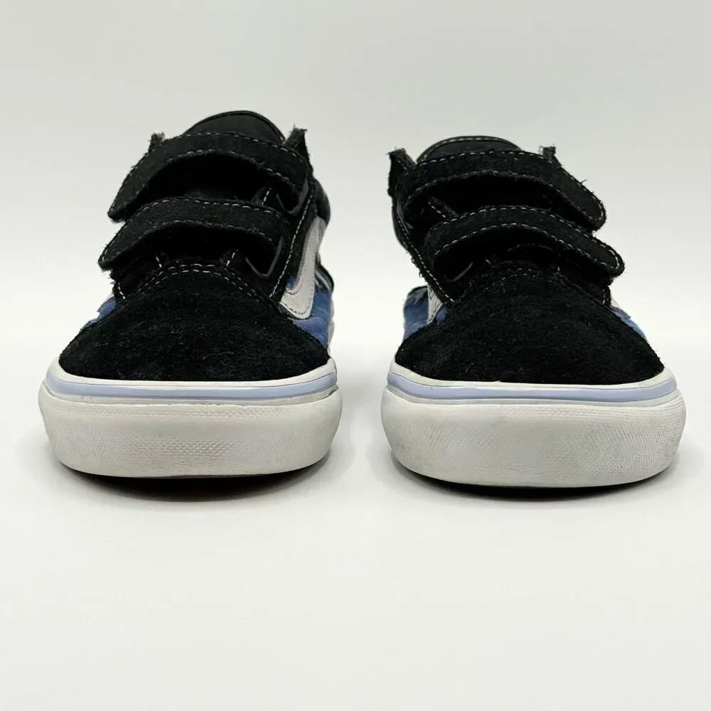 Vans Aplix Galaxy Print Canvas Sneakers - Kids US 3